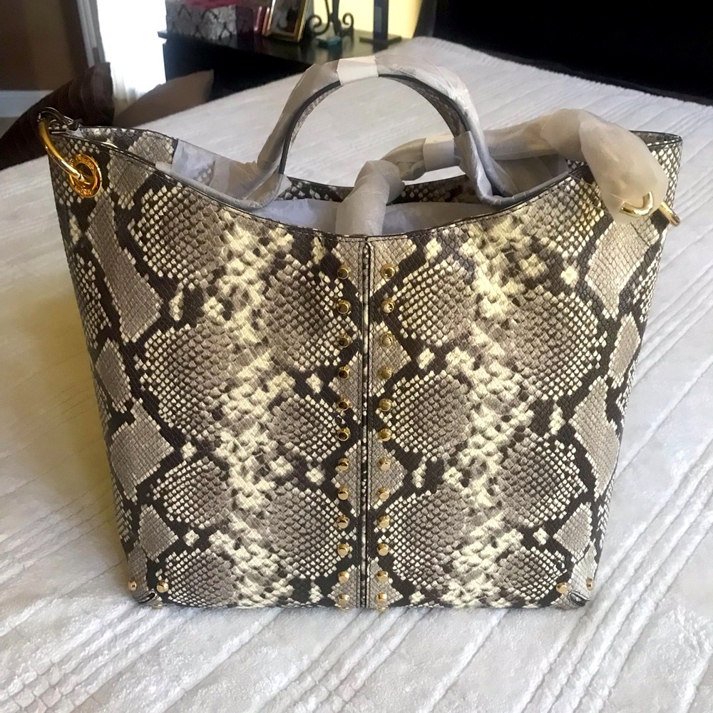 Michael Kors Snakeskin Tote brand new with tags